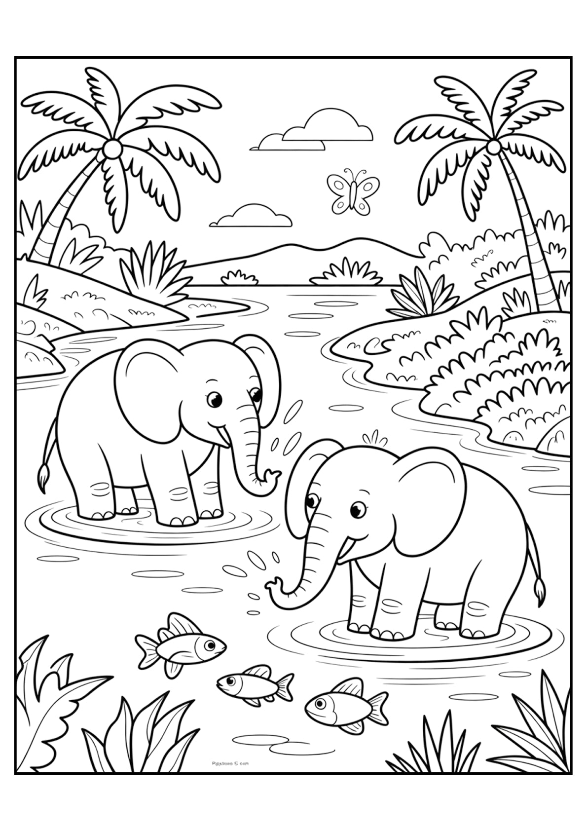 Animals Coloring Pages Bundle – Advanced Level