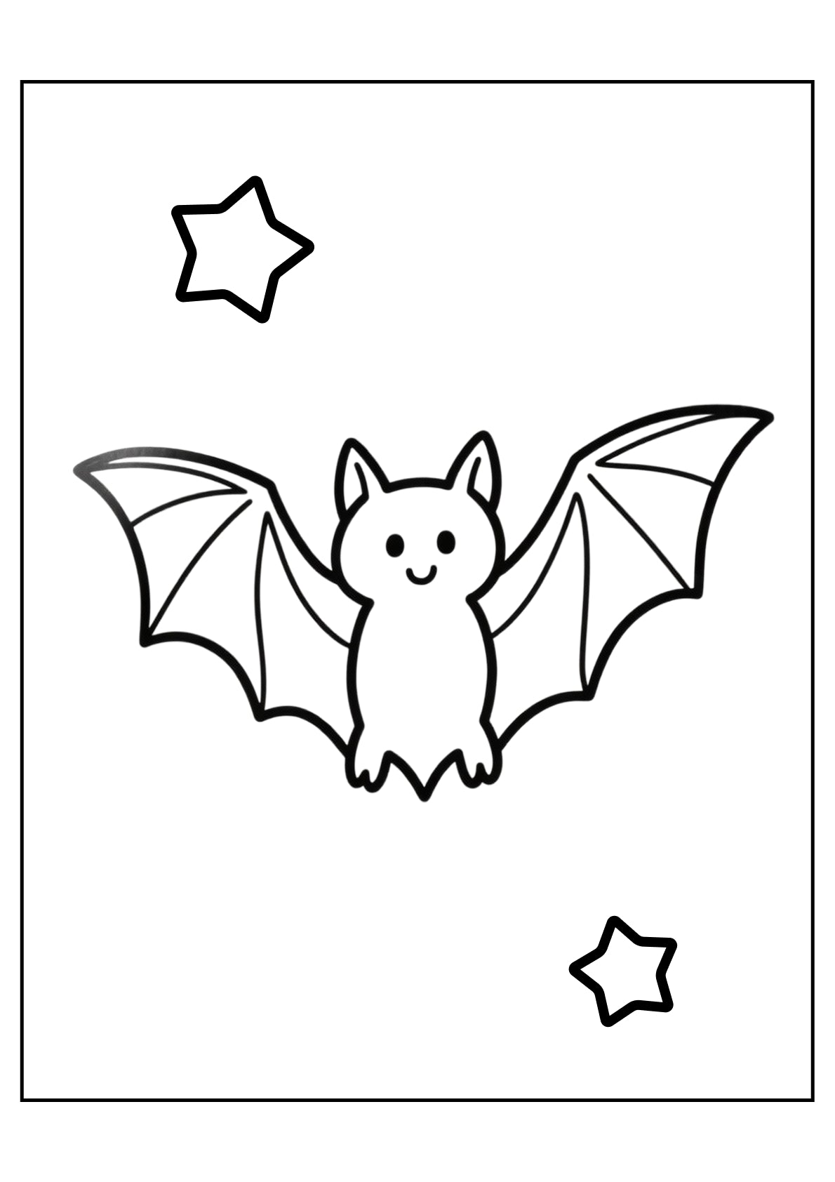 Halloween Coloring Pages Bundle – Easy Level