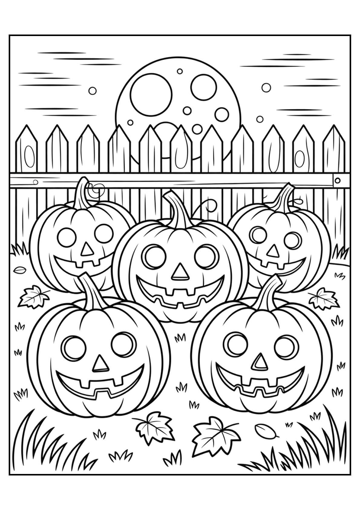 Halloween Coloring Pages Bundle – Advanced Level