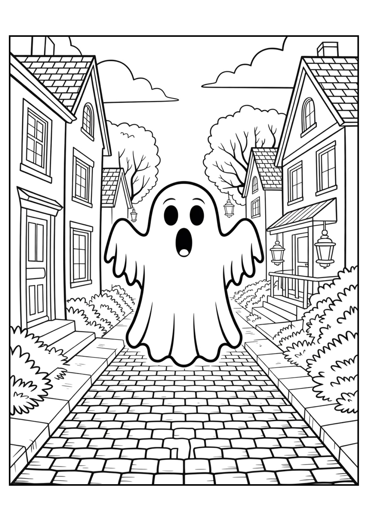 Halloween Coloring Pages Bundle – Advanced Level